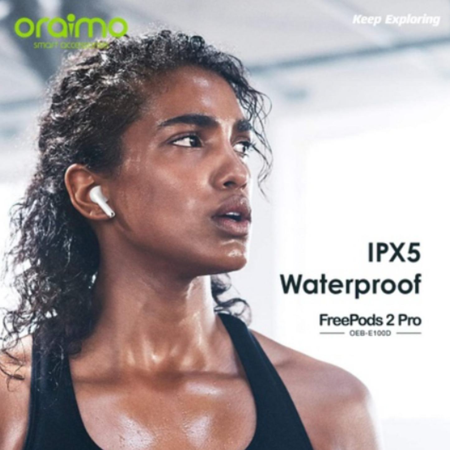 Oraimo OEB E100D True Wireless Earbuds – Long Battery, Touch Controls, Lightweight Design | Best Price in Oman